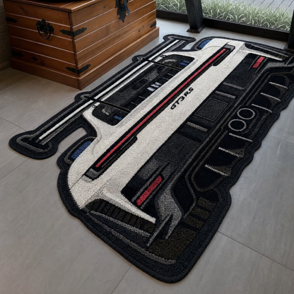 Track Legend Tufted Wool Rug | Motorsport Collection — KYRO