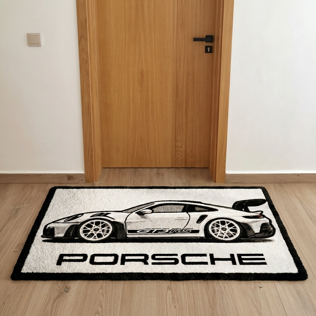 Track Legend Tufted Entry Mat | Motorsport Collection — KYRO