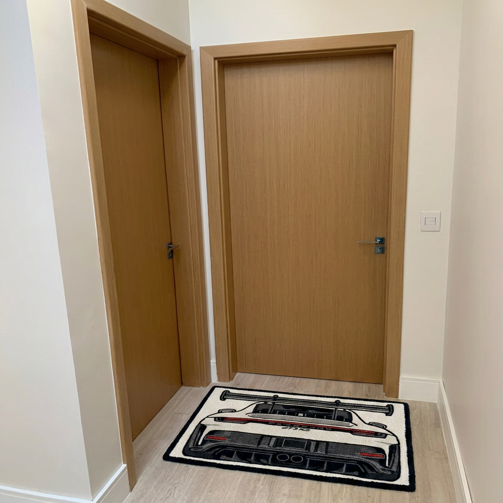 Rear Legend Tufted Entry Mat | Motorsport Collection — KYRO