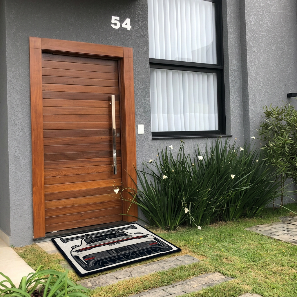 Rear Legend Tufted Entry Mat | Motorsport Collection — KYRO